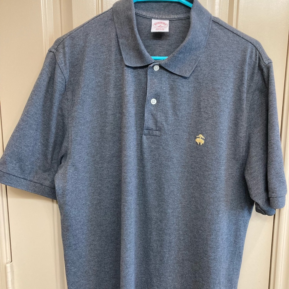 Brooks Brothers Mens SS Performance Polo